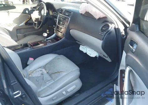 2006 Lexus Is 250 from USA, damaged, VIN JTHBK262765017363